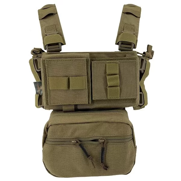 Conquer Mini Chest Rig Tan Jm Airsoft